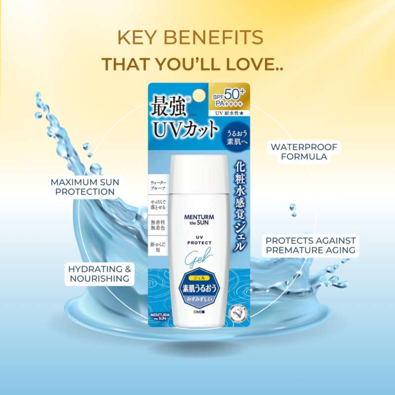 Key Benefits of MENTURM the SUN UV Protect Gel