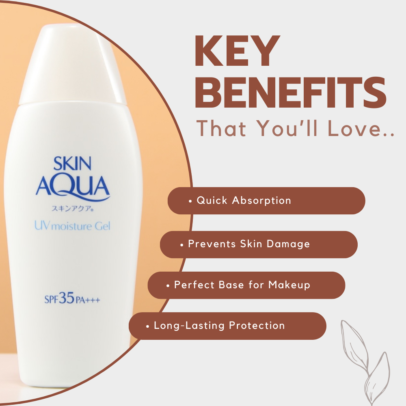 Key Benefits of Skin Aqua UV Moisture Gel