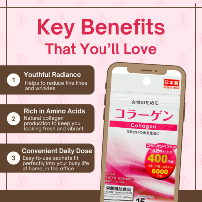 Key Benefits of Daiso Collagen Supplement