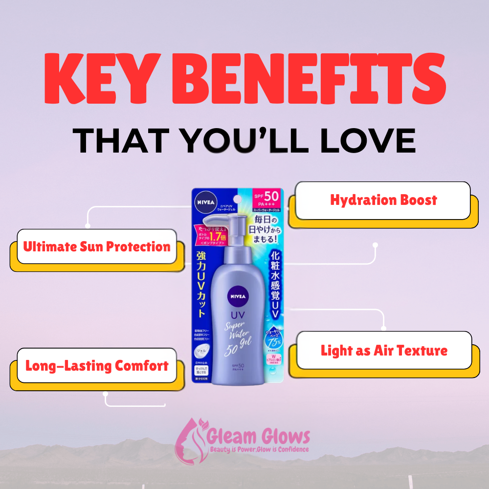 Key Benefits of NIVEA UV Super Water Gel