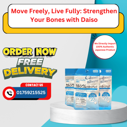 Daiso Calcium& Bonepep 2400 mg For 20days.