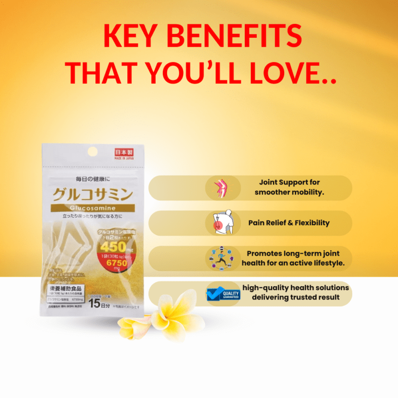 Key Benefits of Daiso Glucosamine Supplement