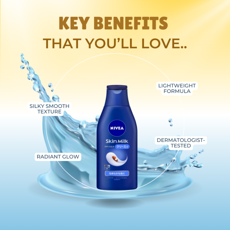  Key Benefits of Nivea Skin Milk – smooth & moist