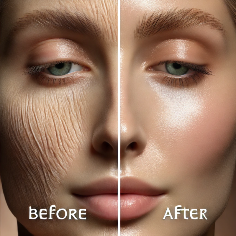 Visual Transformation with Hadalabo Gokujyun Premium Perfect Gel 