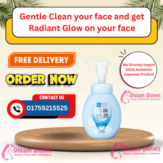 Hada Labo Gokujyun Hyaluronic Foaming Wash Facial Cleanser 160ml