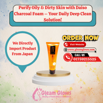 Daiso Sumi Charcoal Cleansing Foam 80g