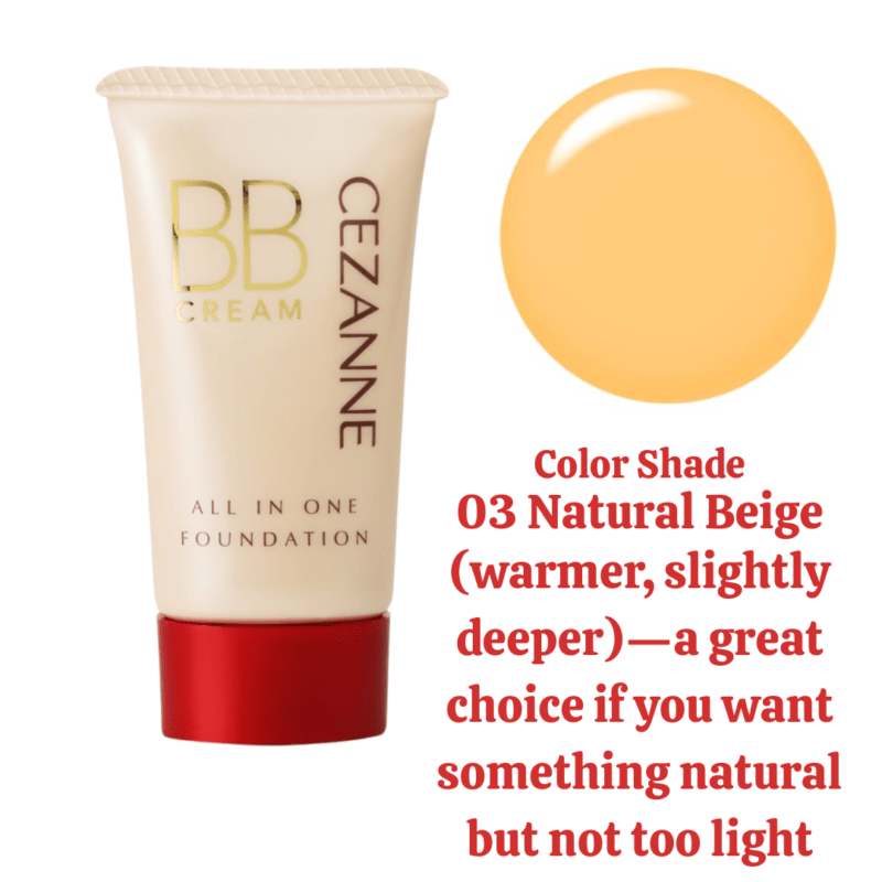 Cezanne BB Cream spf23PA++(Foundation) - Image 4