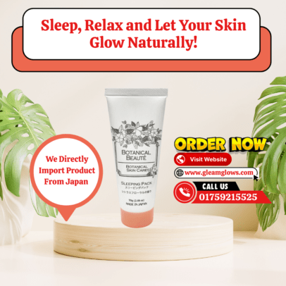 Daiso Botanical Beaute Sleeping Pack 70gm – Citrus Floral