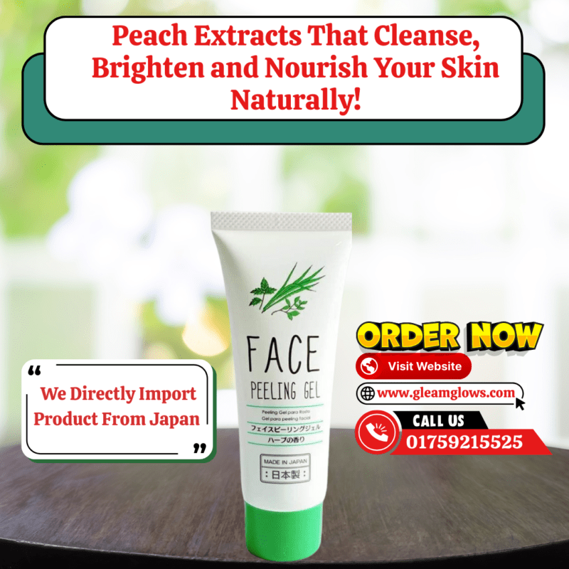 Daiso Face peeling Gel Peach 50gm