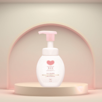 Cow Brand additive-free foam face wash 160ml Pump Type