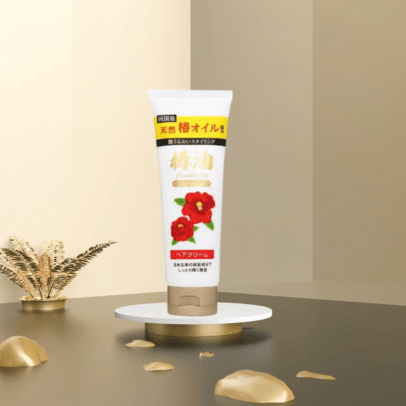 Kumano Oil & Fat NID Camellia Oil Hair Cream (160g)
