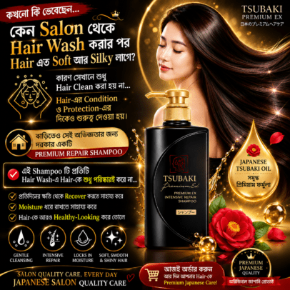 SHISEIDO TSUBAKI Premium EX Intensive Repair Shampoo 490ml