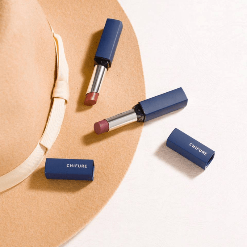 CHIFURE Lipstick Long Lasting Lipstick Slim type with Case 2.5g - Image 2