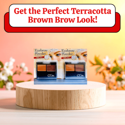 Crayon Touch Me Eyebrow Powder, Terracotta Brown