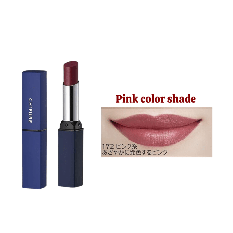 CHIFURE Lipstick Long Lasting Lipstick Slim type with Case 2.5g - Image 3
