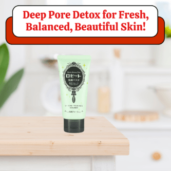 ROSETTE Face Wash Pasta Sea Clay Smooth 120g