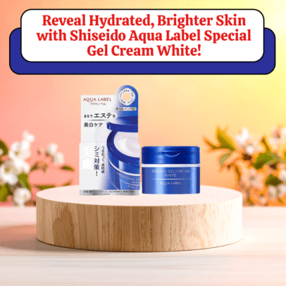 Shiseido Aqua label Special Gel Cream White (90G)