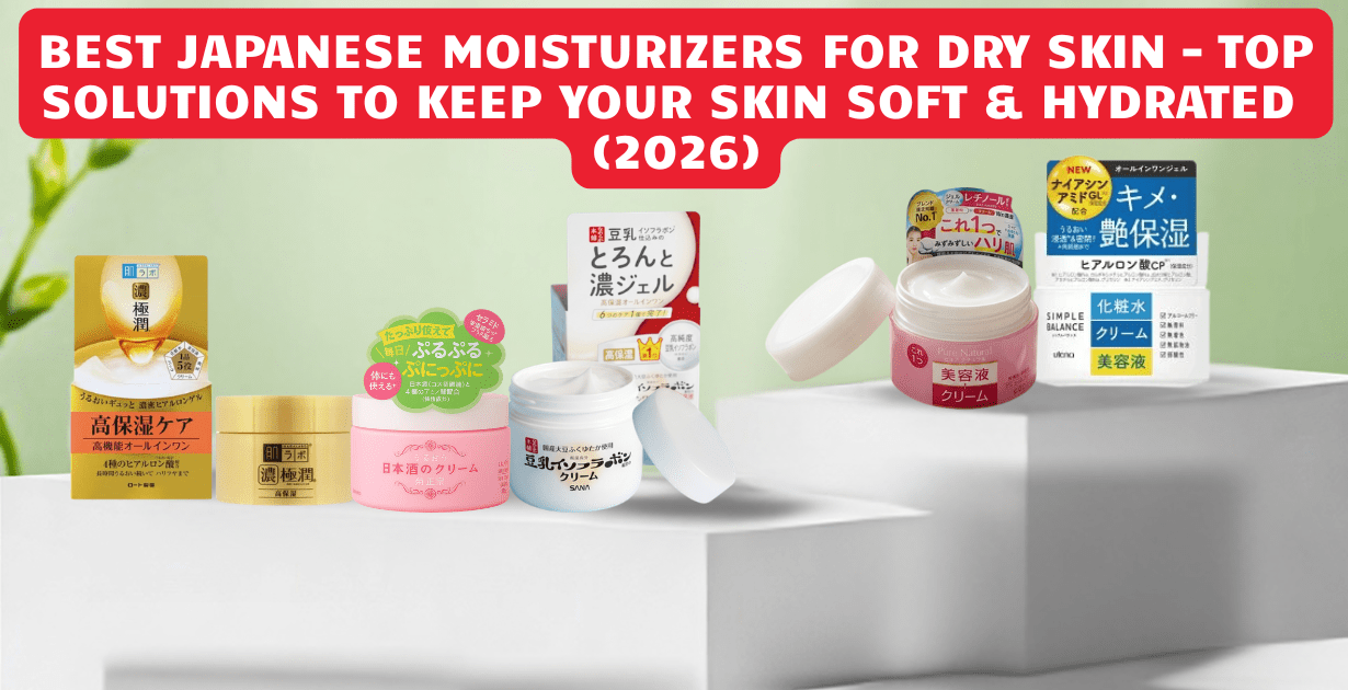Best Japanese Moisturizers for Dry Skin