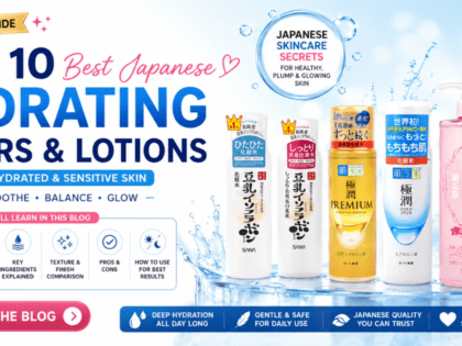 Top 10 Best Japanese Hydrating Toners & Lotions for Dry Skin