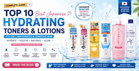 Top 10 Best Japanese Hydrating Toners & Lotions for Dry Skin
