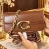 QAZA Brown Elegant Shoulder Bag – Model ZD003QC1
