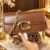 QAZA Brown Elegant Shoulder Bag – Model ZD003QC1